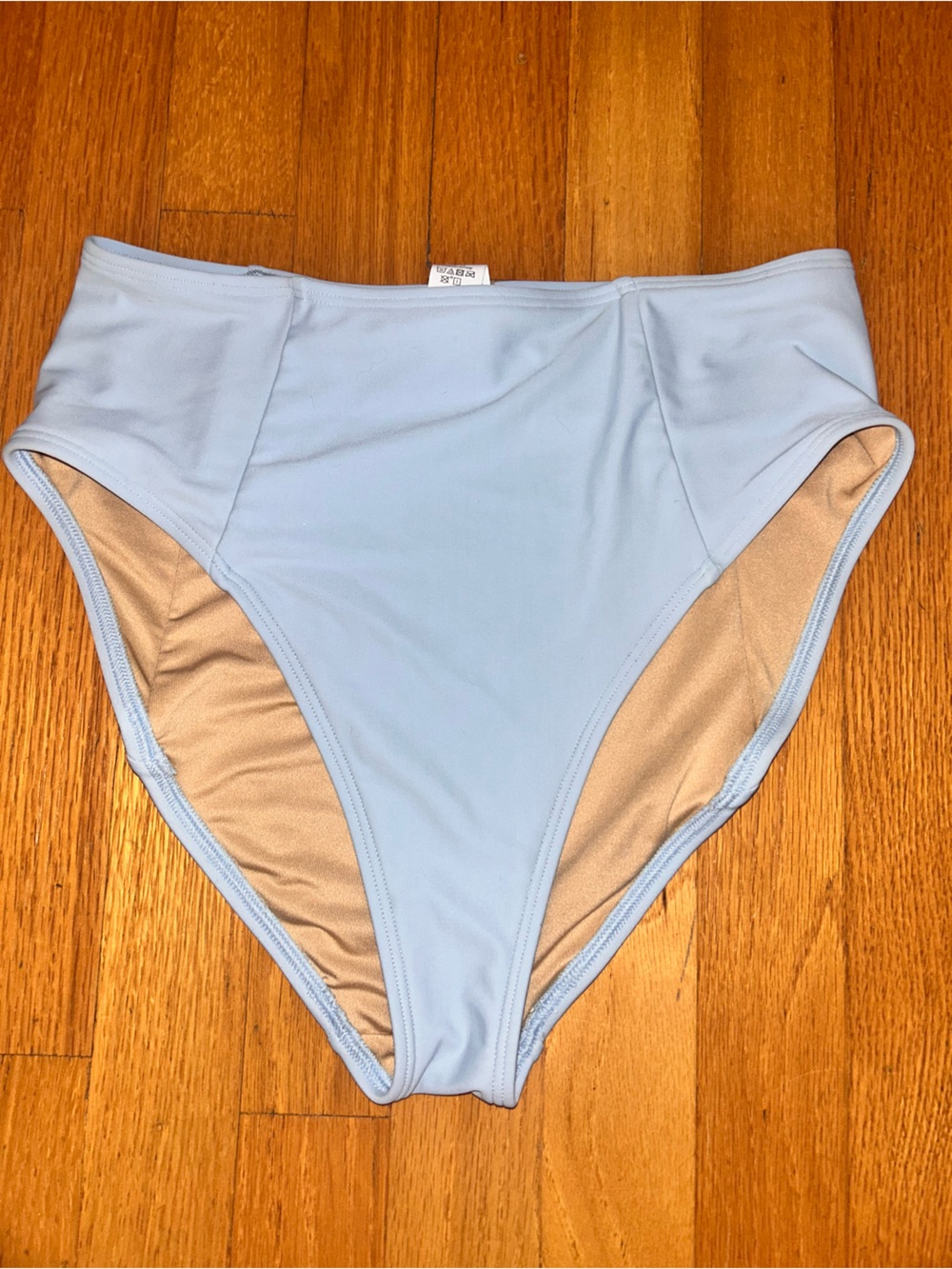 Old Navy Light Blue High Waist Bikini Bottoms